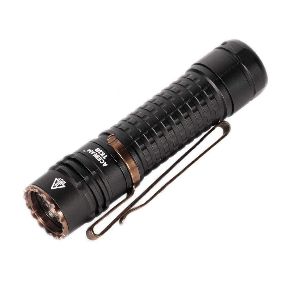ACEBEAM TK18 Cu (銅) LEDライト Amazon | Acebeam TK18 Copper LED Flashlight - Samsung LED, 3000